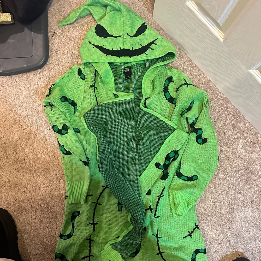 Disney Nightmare before Christmas Oogie boogie Green